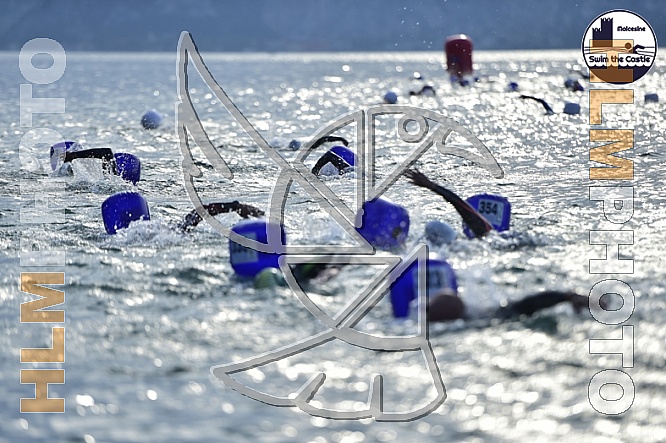 SWIM THE CASTLE - Foto dalla barca