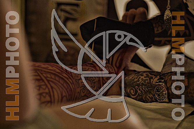 black hand & tribal tattoo black hand & tribal tattoo